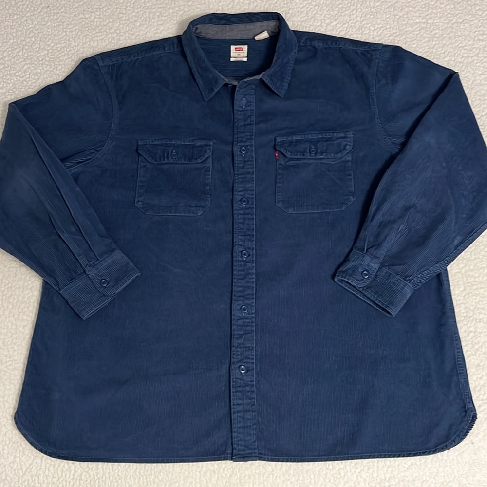 Men’s Levi's Navy Corduroy Shirt